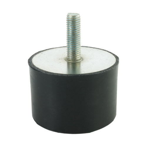 M12 x 37mm Anti-Vibration Mount - Male Flat Buffers (Weight Rating 737 kg) | Vital Parts