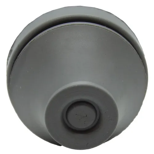 PG11 Conical Sealing Grommet IP67 for 1mm - 4mm Panel, Silver Grey EPDM