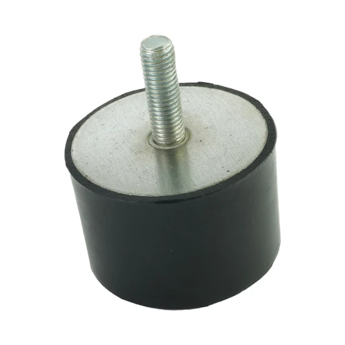 M12 x 37mm Anti-Vibration Mount - Male Flat Buffers (Weight Rating 737 kg) | Vital Parts