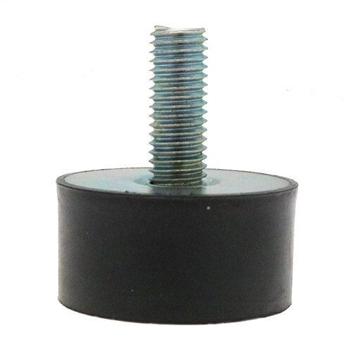 M16 x 41mm Anti-Vibration Mount - Male Flat Buffers (Weight Rating 1821 kg) | Vital Parts