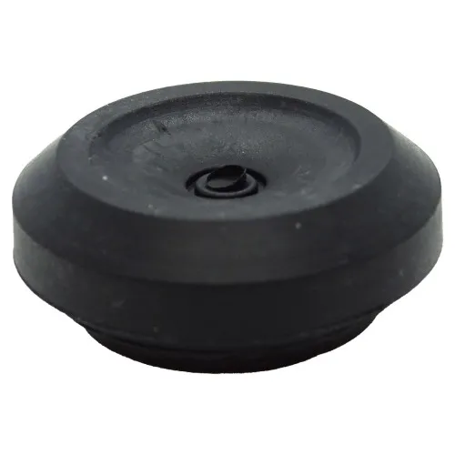 M20 Low Profile Sealing Grommet IP67 for 0.5mm - 3mm Panel, Black TPE