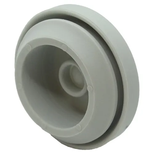 M40 Low Profile Sealing Grommet IP67 for 1.5mm - 4.5mm Panel, Light Grey TPE