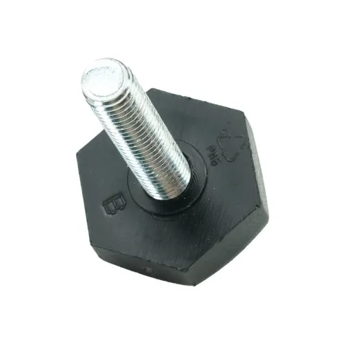 M6, 20mm, Hexagon Base Adjustable Feet, Nylon