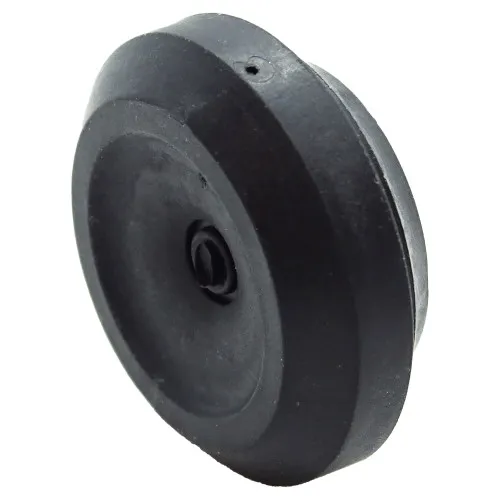 PG21 Low Profile Sealing Grommet IP67 for 0.5mm - 4.5mm Panel & 10mm - 12mm Cable, Black TPE