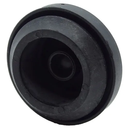 PG9 Low Profile Sealing Grommet IP67 for 0.5mm - 3mm Panel, Black TPE