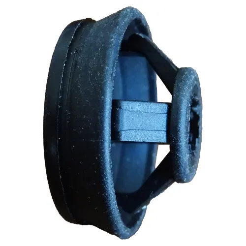 M20 Strain Relief Sealing Grommet IP67,0.8mm - 3.5mm Panel, Black PP & TPE