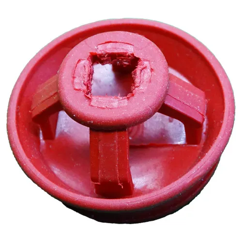 M20 Strain Relief Sealing Grommet IP67,0.8mm - 3.5mm Panel, Red PP & TPE