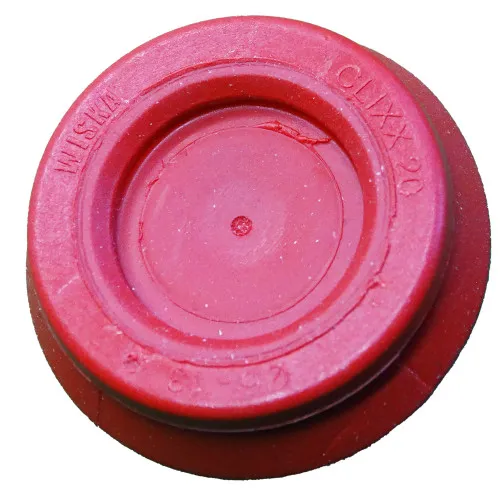 M20 Strain Relief Sealing Grommet IP67,0.8mm - 3.5mm Panel, Red PP & TPE