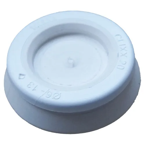 M20 Strain Relief Sealing Grommet IP67,0.8mm - 3.5mm Panel, White PP & TPE