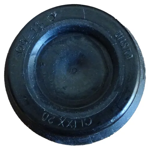 M25 Strain Relief Sealing Grommet IP67,0.8mm - 3.5mm Panel, Black PP & TPE