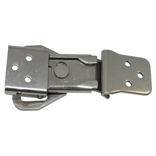 104mm x 48mm Stainless Steel Butterfly Latch with Catch Plate - Lockable | Vital Parts