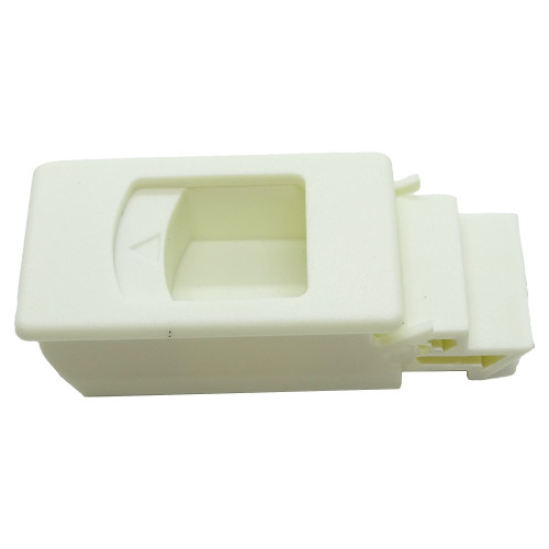 25.5mm x 39.5mm White Concealed Snap-in Latches 