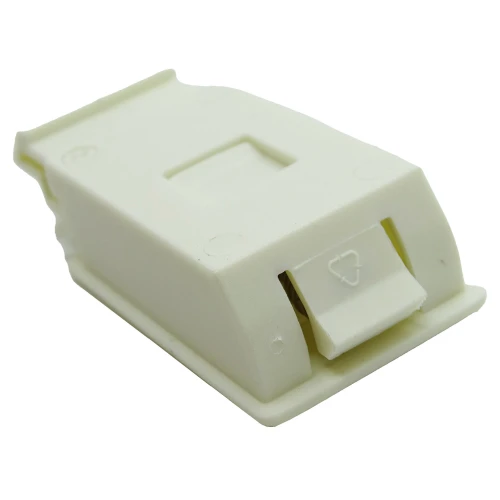 25.5mm x 39.5mm White Concealed Snap-in Latches 