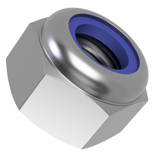M33 Nyloc Nut (DIN 985) | Marine Grade A4 Stainless Steel