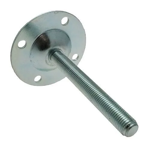 100mm (M16) Machinery Foot - 20000N | Galv Steel