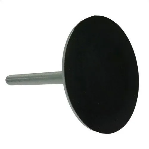 150mm (M20) Rubber Base Machinery Foot - 20000N | Galv Steel