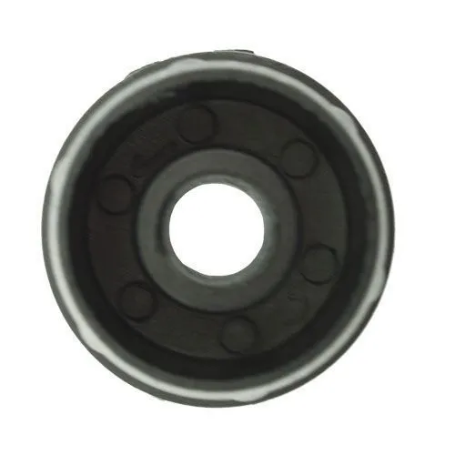 60mm Round Aluminium Tube Insert (M10 Thread) - 2mm Wall
