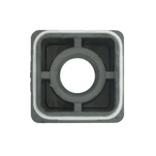 25 x 25mm Square Aluminium Insert (M10 Thread) - 2mm Wall