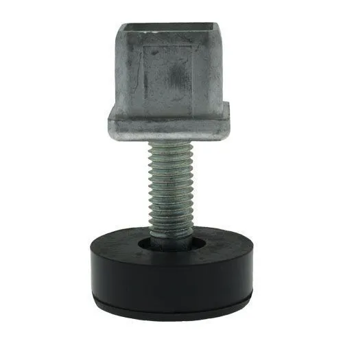 40 x 40mm Square Aluminium Insert (M10 Thread) - 2.5mm Wall