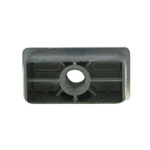 M10 - 50 x 30mm - Rectangular Metal Threaded Inserts - Aluminium | Vital Parts