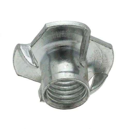 M10 T-Nut - Pronged Insert for Wood | Steel (Indoor Use)