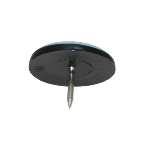 37mm Round Teflon Furniture Glide (Nail On) | Grey PTFE