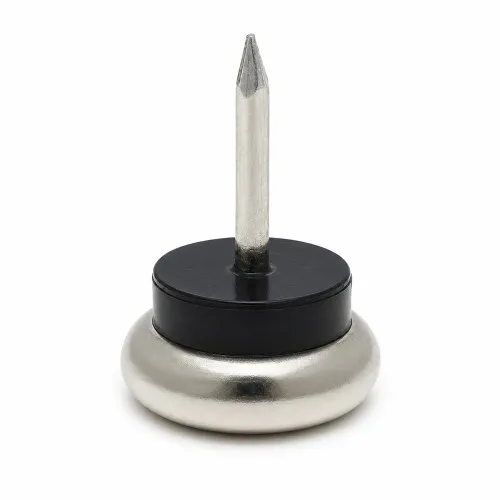 24mm Metal Furniture Glide (Nail On) | Zinc Plated Steel