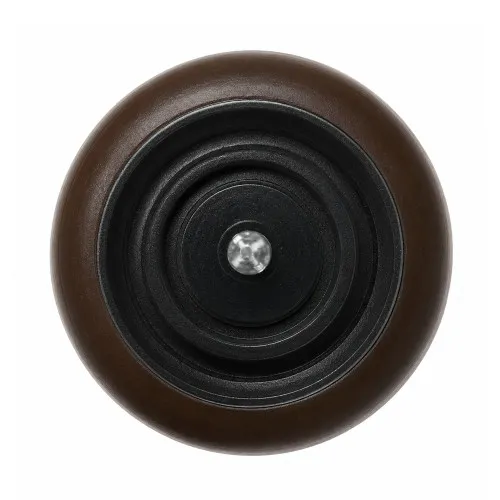 27mm Brown Nylon Furniture Glide (Nail On)