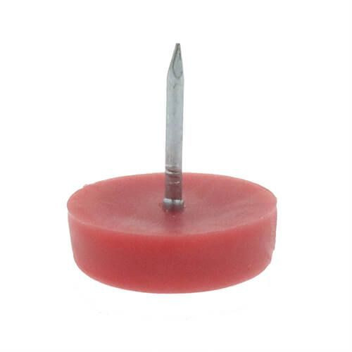 Plastic Nail On Feet for Furniture | 22.2mm x 6mm