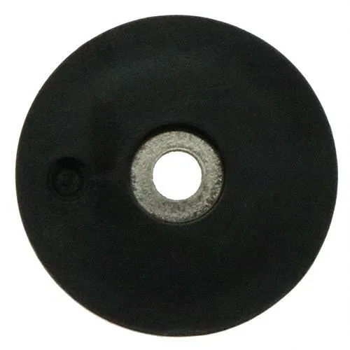 25mm Teflon Screw In Furniture Foot | Black & Grey