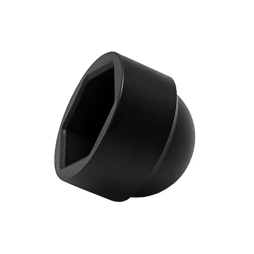 M6 Black Hex Nut & Bolt Cap (Domed) | LDPE