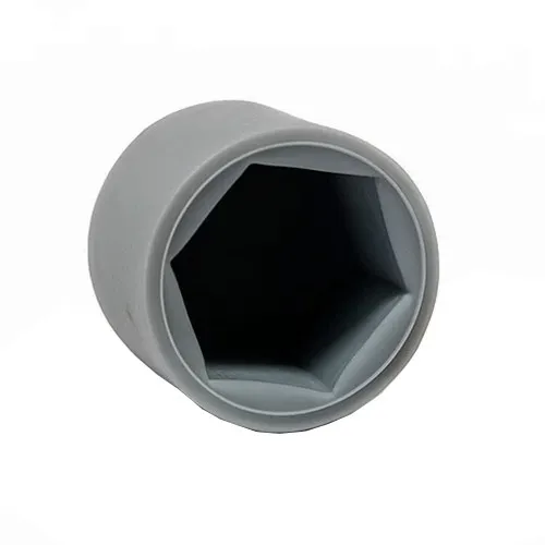 M8 Light Grey Hex Nut & Bolt Cap (Domed) | LDPE