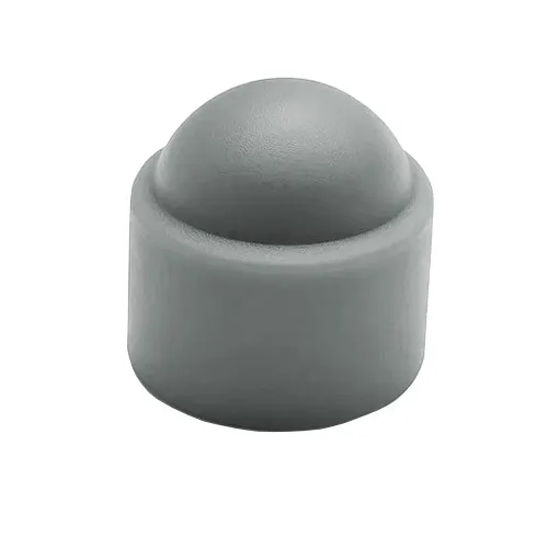 7/16" Domed Nut & Bolt Caps - Grey LDPE | Vital Parts - NC014