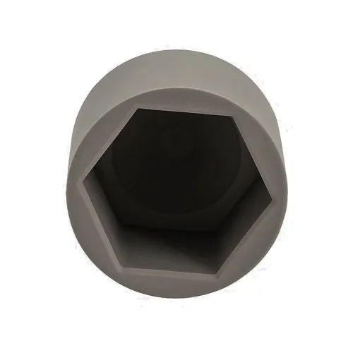 7/16IN Grey Hex Nut & Bolt Cap (Domed) | LDPE