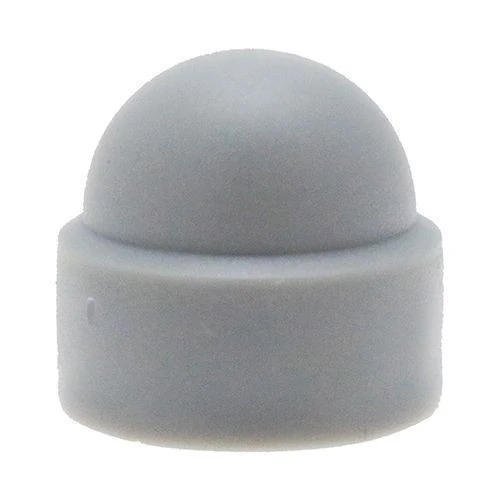 M10 Domed Nut & Bolt Caps - Anthracite Grey LDPE | Vital Parts - NC016AG