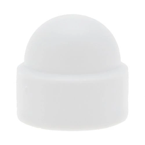 M10 Domed Nut & Bolt Caps - White LDPE | Vital Parts - NC017