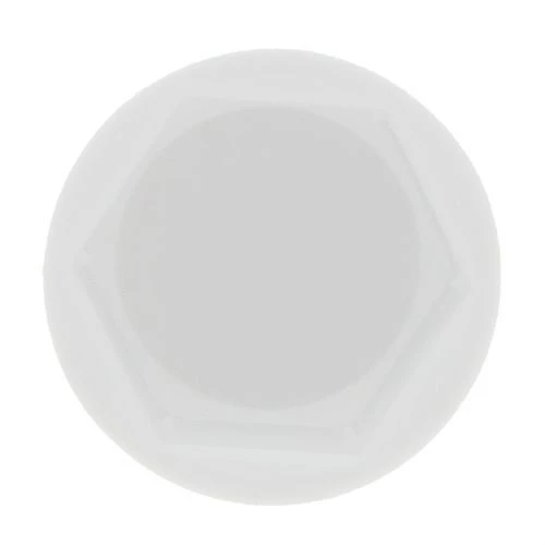 M10 Domed Nut & Bolt Caps - White LDPE | Vital Parts - NC017