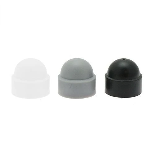 M10 Domed Nut & Bolt Caps - White LDPE | Vital Parts - NC017