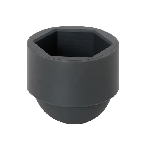 M10 Domed Nut & Bolt Caps - Anthracite Grey LDPE | Vital Parts - NC019AG