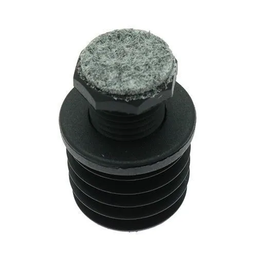 30mm One Piece Adjustable Felt Foot for Round Tube (300kg)