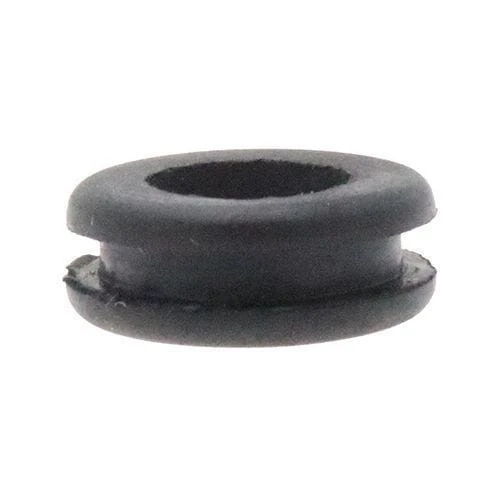 Open Rubber Grommets - 17.5mm Mounting Hole Diameter - Black SBR