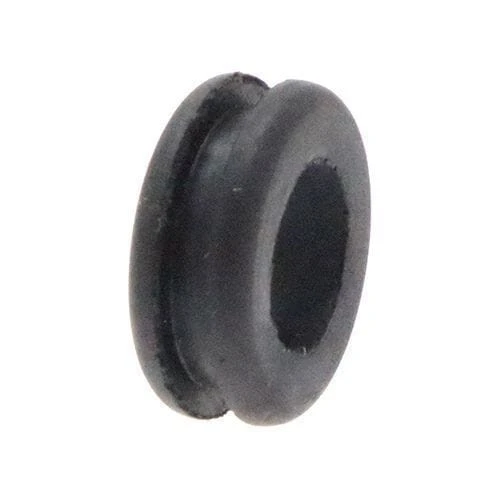 Open Rubber Grommets - 17.5mm Mounting Hole Diameter - Black SBR