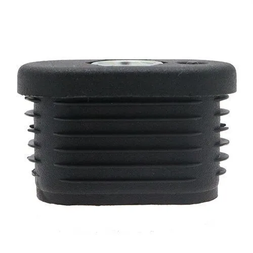 Oval Threaded Tube Insert - 40mm x 20mm Outside Diameter