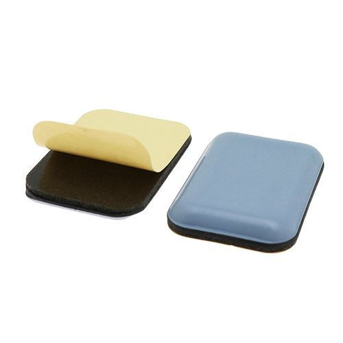 Rectangular Teflon Adhesive Pads for Furniture | Smooth movement