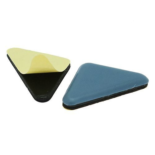 Triangular Teflon Adhesive Pads for Furniture | Smooth movement