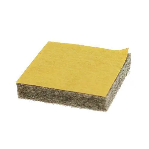 20mm x 20mm Square Felt Furniture Pad (Stick On)