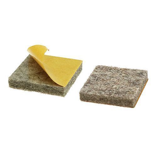 30mm x 30mm Square Felt Furniture Pad (Stick On)