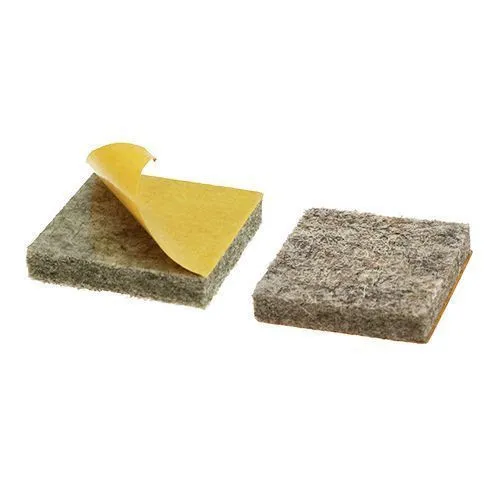 30mm x 30mm Square Felt Furniture Pad (Stick On)