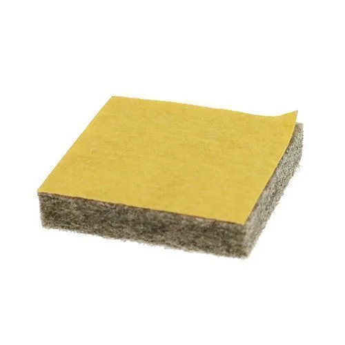 Square Adhesive Felt Glides for Furniture | Floor protection