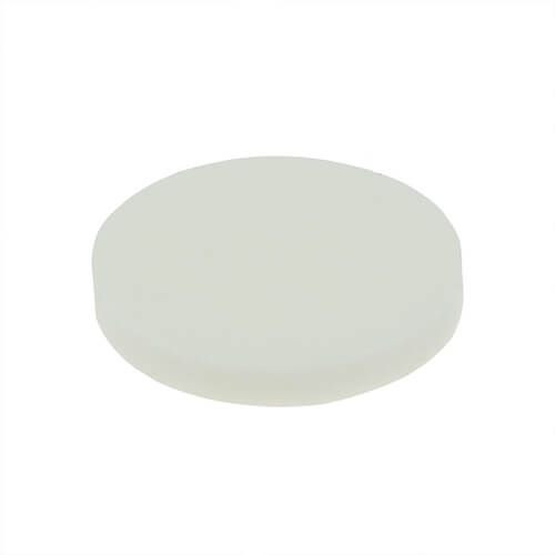 16mm Round Rubber Furniture Pad (Self Adhesive) | White